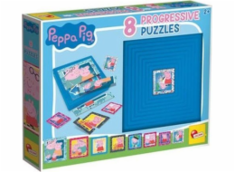 Lisciani LISCIANI PROGRESSIVE PUZZLE 8 PEPPA PIG