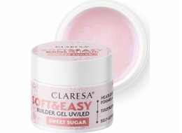 Activeshop Claresa stavební gel Soft&Easy gel sladký cukr 90g