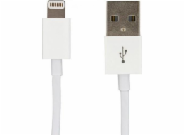 LMP Kabel USB-A - Lightning 2 m bílý (LMP-LIGHUSB-2M)