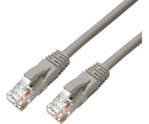 MicroConnect CAT6A UTP 30m šedý LSZH