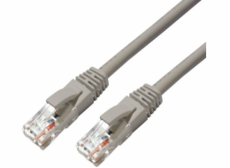MicroConnect CAT6A UTP 30m šedý LSZH