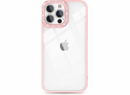 Kingxbar Pouzdro Třpytivé pro Apple iPhone 13 Pro Max růžové