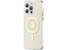 Kingxbar Magnetický kryt Kingxbar PQY Geek Series pro iPhone 14 Plus s MagSafe, zlatý