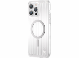 Kingxbar Magnetický kryt Kingxbar PQY Go Out Series pro iPhone 14 Plus, stříbrný, s MagSafe
