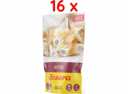Josera Paštika pro koťata s lososovým olejem - sada 16x85g
