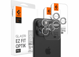 Spigen Glas.tR Ez Fit Optik Pro 2 ks ochranných skel na kameru pro iPhone 15 Pro / 15 Pro Max / 14 Pro / 14 Pro Max