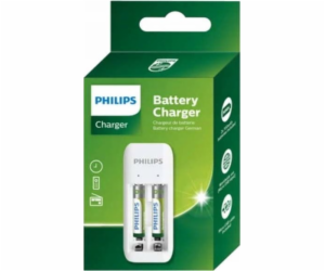 Philips Nabíječka baterií + 2xAA 700mAh, USB kabel