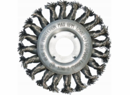 Abraboro kotoučový kartáč 115 mm/22,2 - 0,5 mm nerezový opletený drát