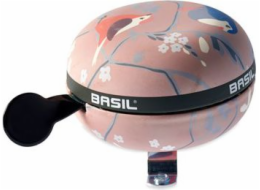Basil Zvonek na kolo BIG BELL 80mm, orchidejově růžový (BAS-50441)