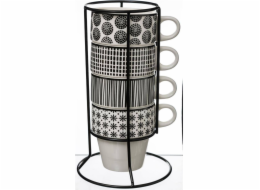 Art-Pol Sada 4 hrnků Bohemia 260 ml