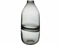 Atmosphera Váza Line sklo 30cm kouřové
