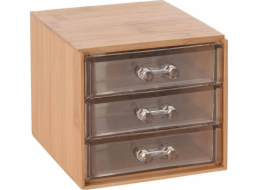 H&S Decoration ORGANIZÉR NA ŠPERKOVNICE Z BAMBUSU 15x12cm
