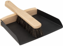 5five Sada kartáčů a lopatek pro úklid Eco Black