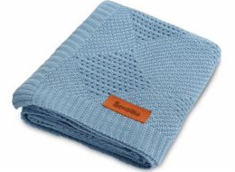 Sensillo deka bambus 100% 100x80cm modrá