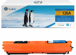 G&G Toner Toner kompatibilní s HP CE311A, NT-CH311FC-A, HP 126A, azurová, 1000 ks