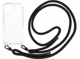 MOBILE ORIGIN Pouzdro Lanyard, průhledné - iPhone 15