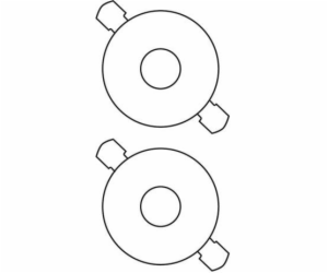 Avery Zweckform ETYK.ZF 6043 DIA.117 CD BÍLÉ ETIKETY 25 L...
