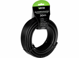 Vayox Koaxiální kabel 1,02 Cu + 32x0,12 mm Cu CC1-30GEL černý Vayox 30m