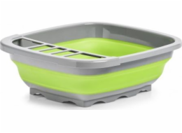Zeller Odkapávač skládací, plast, antracit/zelený