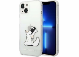 Karl Lagerfeld Pouzdro Karl Lagerfeld KLHCP14MCFNRC Apple iPhone 14 Plus pevné pouzdro průhledné/čiré Choupette Fun