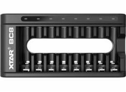 Xtar Nabíječka NABÍJEČKA XTAR PRO BATERIE R03 / AAA A R6 / AA LI-ION 1,5 V / NIMH BC8