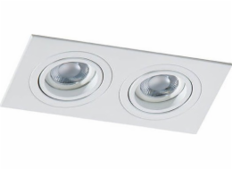 Azzardo Vestavné svítidlo CARO 2 SQUARE bílá (AZ 2436 | SN-6812S-WH) - AZZARDO