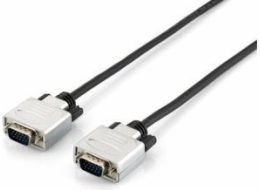 Equip Kabel D-Sub (VGA) - D-Sub (VGA) 10m stříbrný (118864)