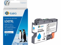 G&G Kompatibilní inkoust/náplň s LC-427XLC, NP-B-0427XLC, azurová