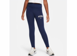 Nike Dívčí legíny Sportswear Trend HW Lggng Print FD0889 410