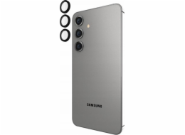 Case-Mate Ochranné sklo Aluminum Ring Lens Protector - Ochranné sklo pro objektiv fotoaparátu Samsung Galaxy S24 (Černé)