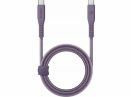 Energea USB kabel USB-C - USB-C 1,5 m fialový