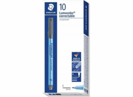 Staedtler STAEDTLER Folienstift Lumocolor correct F schwarz 10 Stück