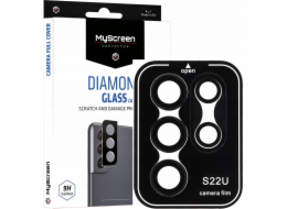 MyScreen Protector Samsung Galaxy S22 Ultra - Tvrzené sklo na zadní stranu fotoaparátu MyScreen DIAMOND GLASS CAMERA FULL CRYSTAL