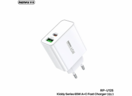Remax Nabíječka ŁAD SIEC REMAX KIDDY SERIES 65W RP-U125 USB/USB-C BÍLÁ