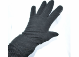SHARG Zimní rukavice Fleece TouchPad, černé (1040