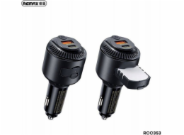 Remax Nabíječka ŁAD SAM. YATOY ŘADA S VŮNÍ 60W PD QC RCC353 1xUSB + 1xUSB-C ČERNÁ