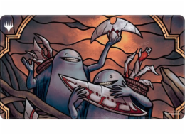 Ultra-Pro Ultra Pro: Magic The Gathering - March of the Machine - Herní podložka White Stitch - Verze 3
