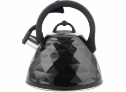 Berretti BERRETTI - Tradiční varná konvice Rosa - 3 L - černá - plynová indukce - BR-7627
