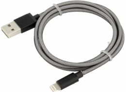 Ansmann Kabel USB-A - Lightning USB 1 m šedý (1700-0045)