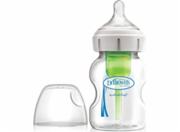 Dr Browns Možnosti skleněné lahve Dr. Browns s širokým hrdlem 150 ml+