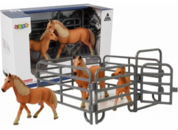 Lean Sport Figurka Animals - Koně, Farma, Hříbě, Poník, Farma (7117)