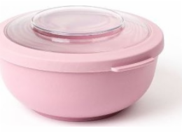 Amuse Nádoba / miska s víkem 1l růžová /
