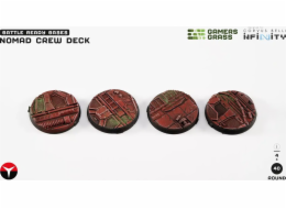 Gamers Grass Karetní hra Infinity - Nomad Crew Deck - kulatý 40mm (4x)