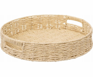 5five Dekorativní podnos Kord, kulatý, O 35 cm