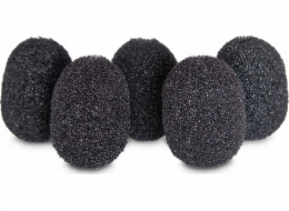 Rycote Pěnové klopové kladky Rycote, černé (1 balení po 5 ks)