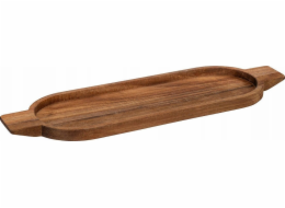 Secret de Gourmet Dekorativní tác z akáciového dřeva, 15 x 48 cm