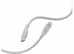 Cellular Line Kabel USB Lightning - USB-C 1,2 m šedý (USBDATASOFTC2LMFID)