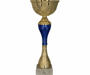 Victoria Sport Kovový sportovní hrnek Gold-Modrý