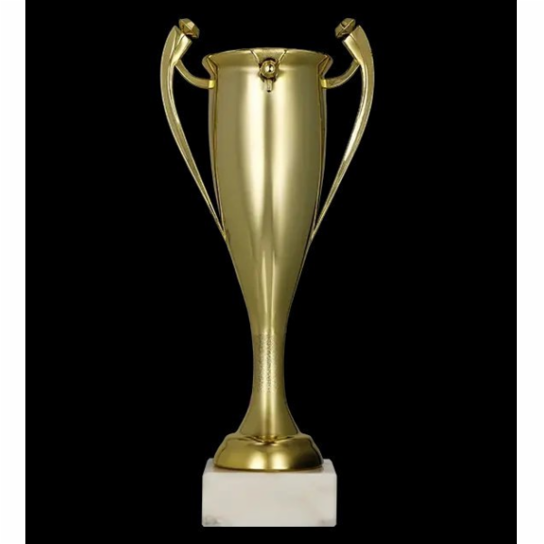 Victoria Sport Plastový sportovní hrnek Cup zlatý TM