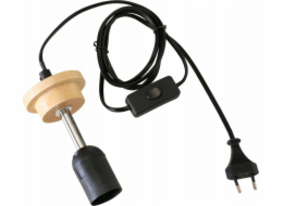 Boltze Kabel s vypínačem pro lampu, závit E27, 180 cm